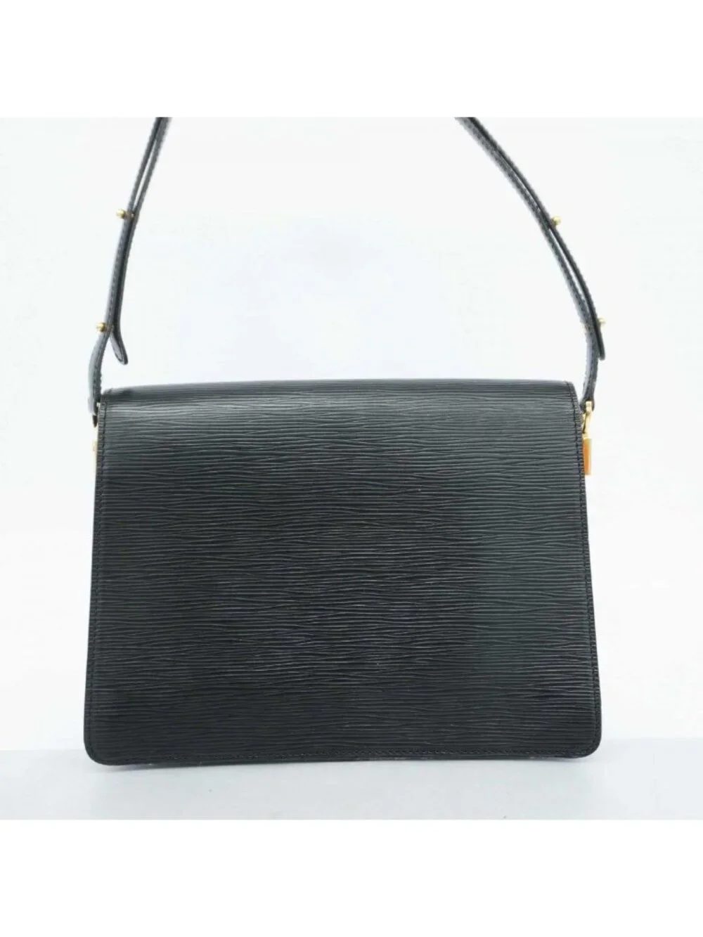 Louis Vuitton Shoulder Bag Epi Run Noir